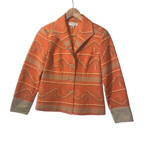 Coldwater Creek Women's Size P6 Southwest Jacket Boho Jacket